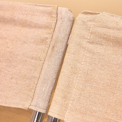 Swedish foldable chairs in chrome by Niels Gammelgaard for IKEA, model 'Cox'