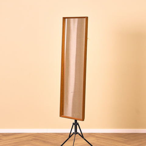 Mid-century mirror in teak