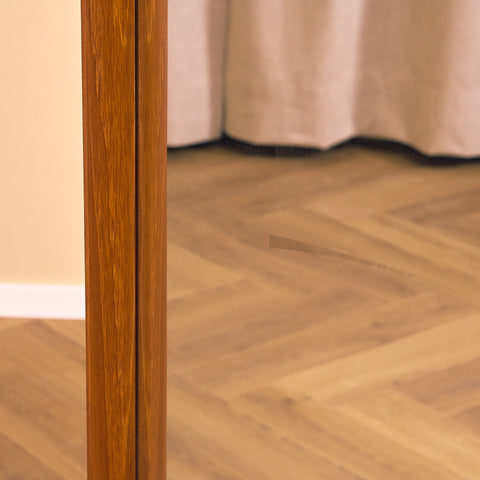 Mid-century mirror in teak