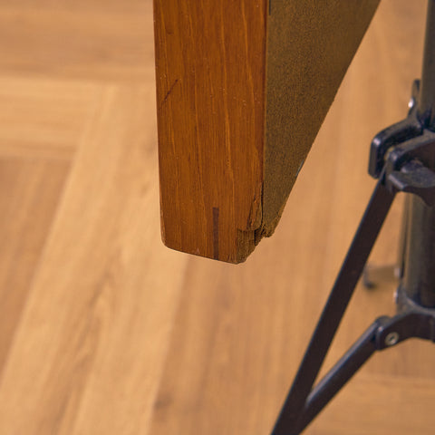 Mid-century mirror in teak