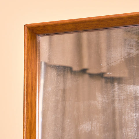 Mid-century mirror in teak