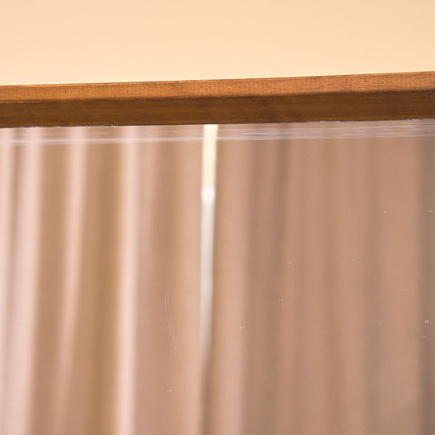 Swedish mirror in teak by E. G. Gustavssons Glasmästeri