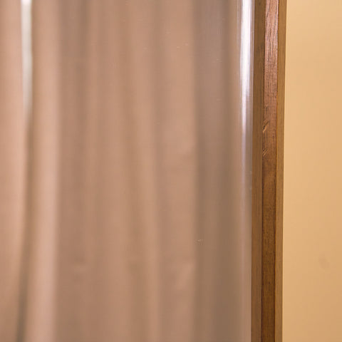 Swedish mirror in teak by E. G. Gustavssons Glasmästeri