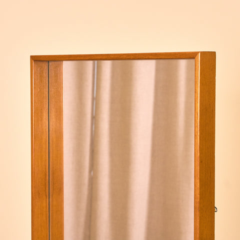 Swedish mirror in teak by AB Nybrofabriken