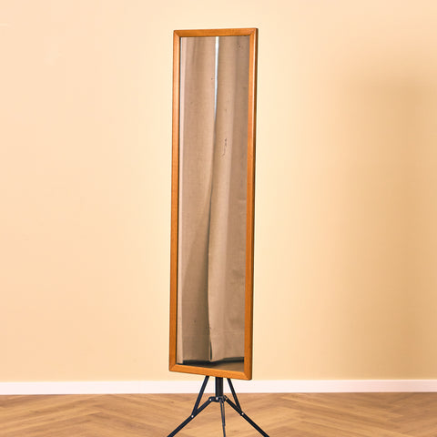 Swedish mirror in teak by AB Nybrofabriken