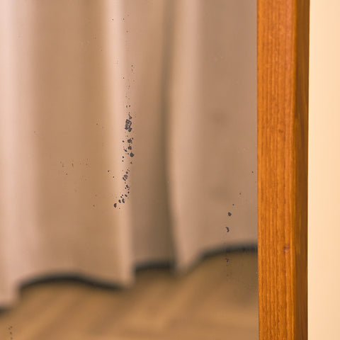 Swedish mirror in teak by AB Nybrofabriken