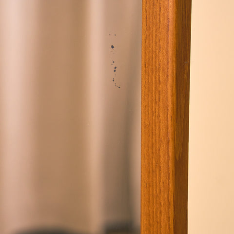 Swedish mirror in teak by AB Nybrofabriken