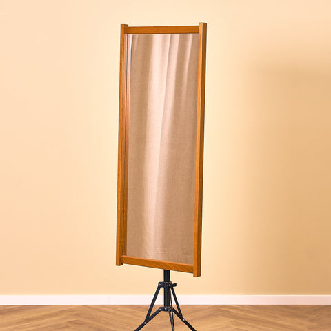 Swedish mirror in teak by AB Nybrofabriken