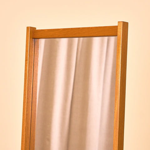 Swedish mirror in teak by AB Nybrofabriken