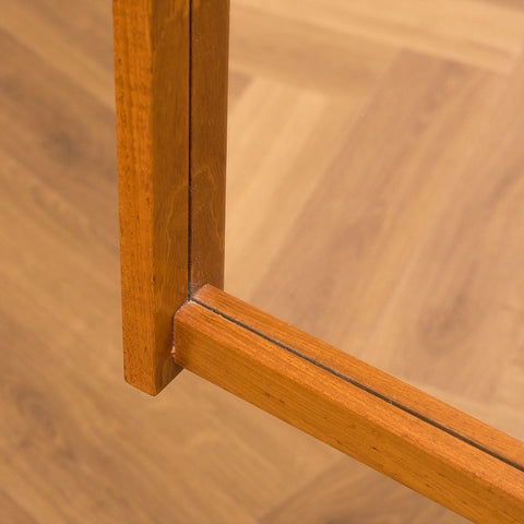 Swedish mirror in teak by AB Nybrofabriken