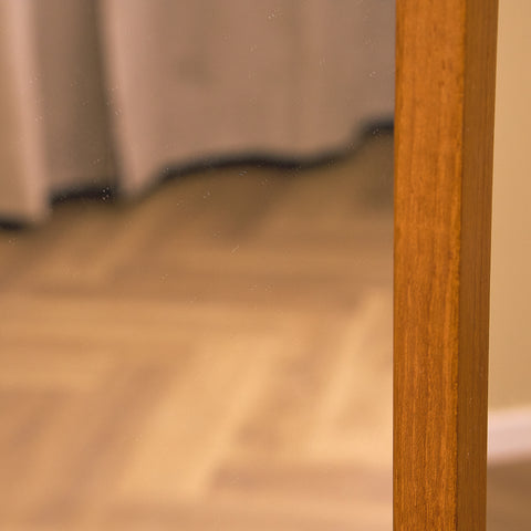 Swedish mirror in teak by AB Nybrofabriken