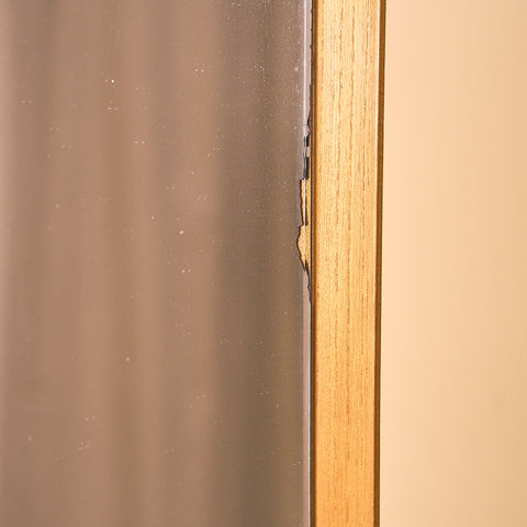 Swedish mirror in beech by SCO