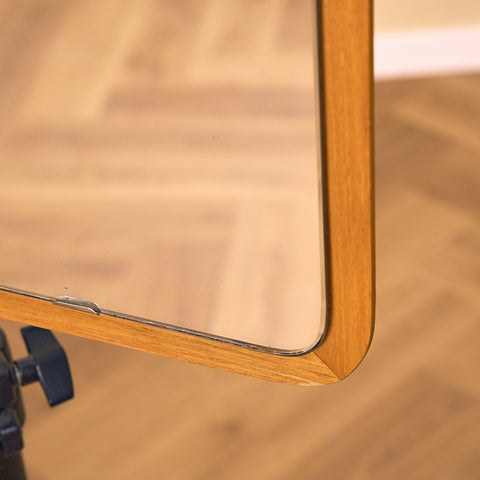 Swedish mirror in beech by SCO