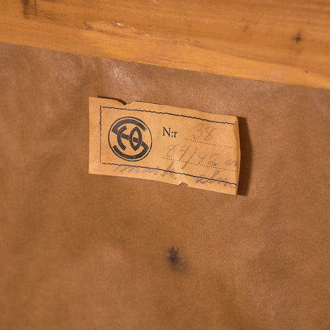 Swedish mirror in beech by SCO