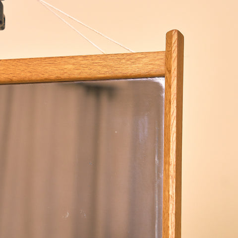 Swedish mirror in oak by AB Nybrofabriken