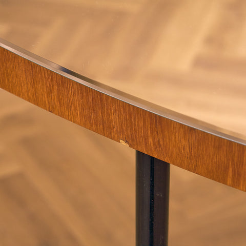 Mid-century mirror in teak