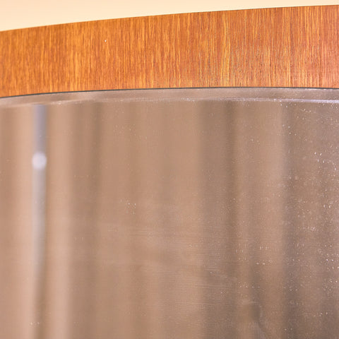 Mid-century mirror in teak