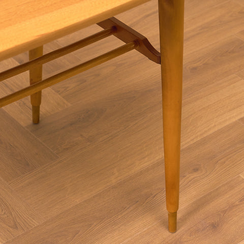 Swedish coffee table in birch and beech