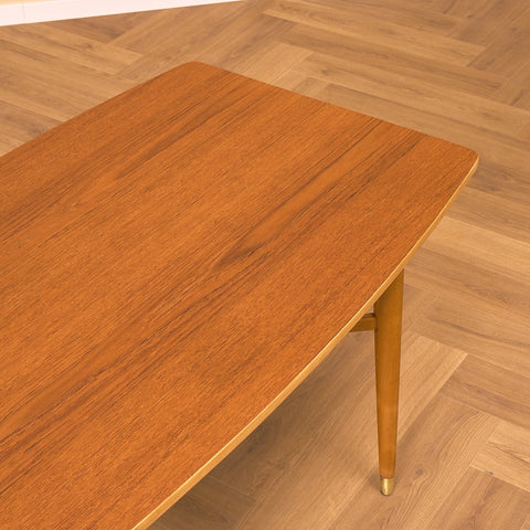 Swedish coffee table in teak