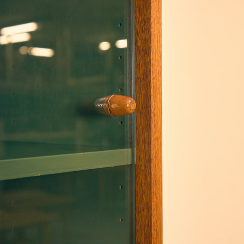 Svensk bokhylla i teak av Bertil Fridhagen för Bodafors