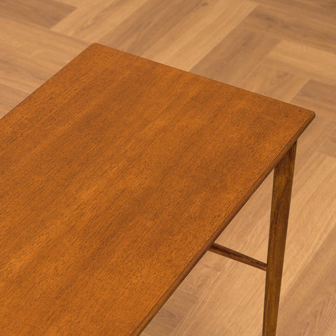 Mid-century sidobord i teak och ek