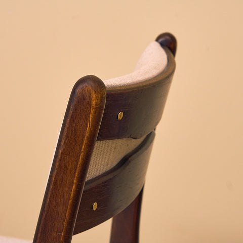 Danska matstolar i teak och bok av Findahl