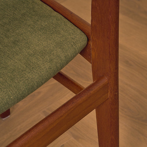 Svenska matstolar i teak