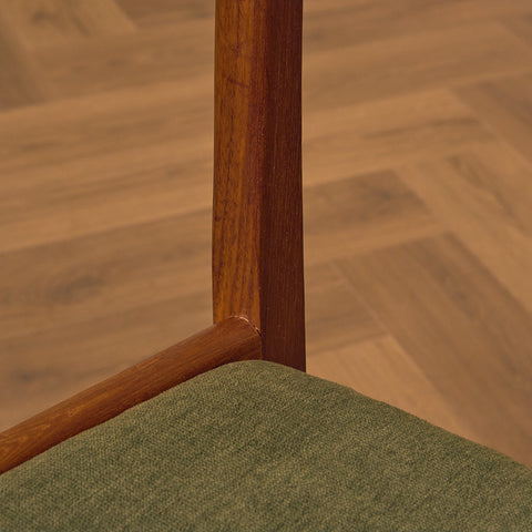 Svenska matstolar i teak