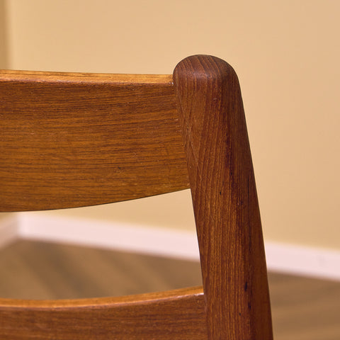 Svenska matstolar i teak