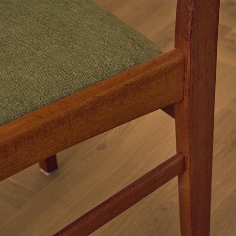 Svenska matstolar i teak