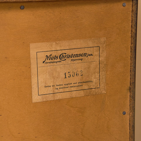 Danish chest of drawers in teak by Niels Christensen