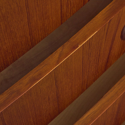 Danish chest of drawers in teak by Niels Christensen