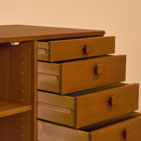 Swedish sideboard in teak by Johannesborgs Möbelfabrik AB, model "Contenta"