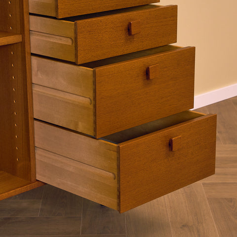 Swedish sideboard in teak by Johannesborgs Möbelfabrik AB, model "Contenta"
