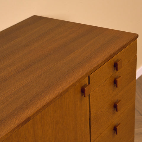 Swedish sideboard in teak by Johannesborgs Möbelfabrik AB, model "Contenta"