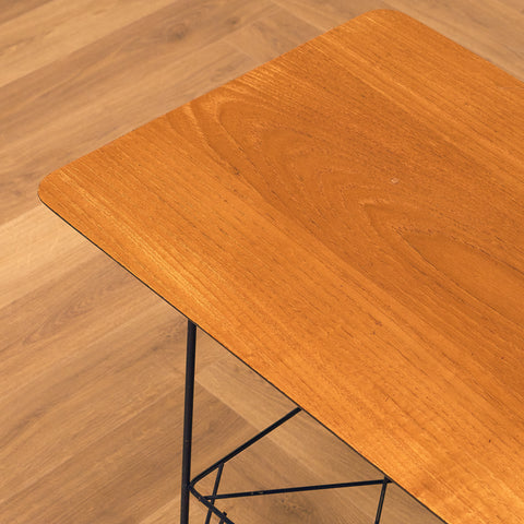 Swedish side table in teak