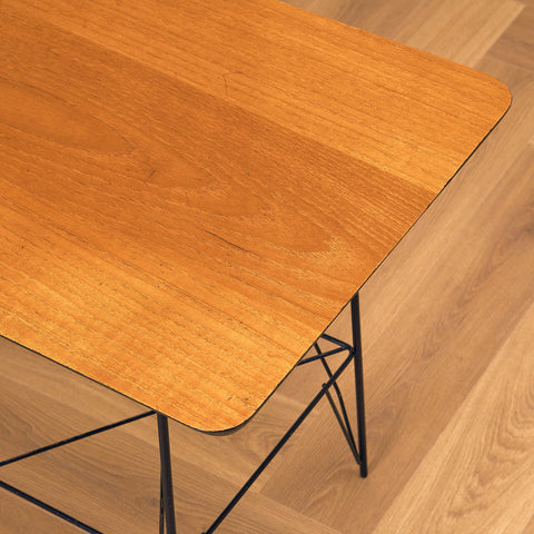 Swedish side table in teak