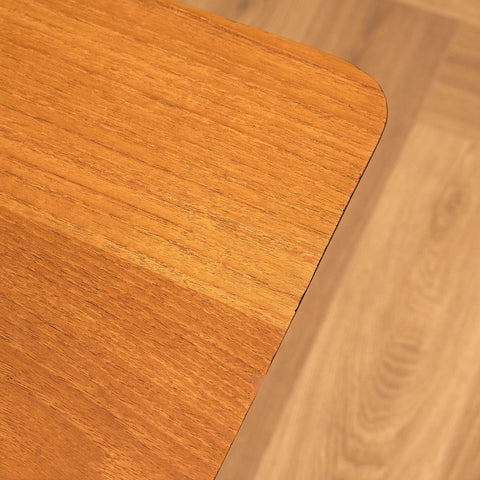 Swedish side table in teak