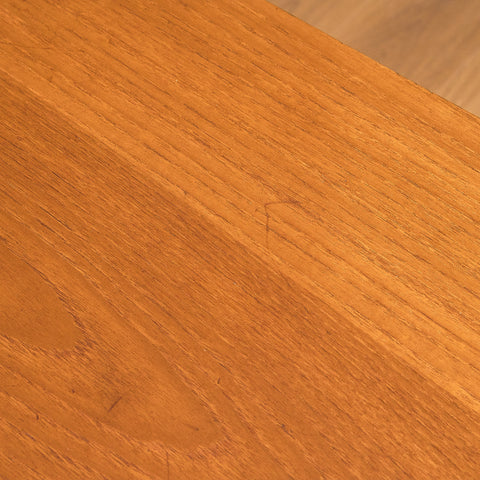 Swedish side table in teak