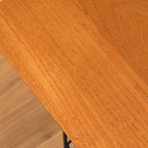 Swedish side table in teak