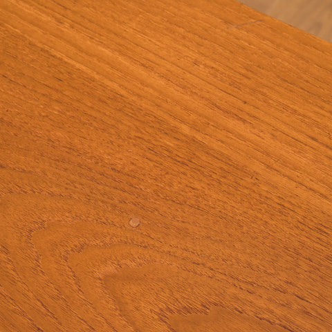 Swedish side table in teak