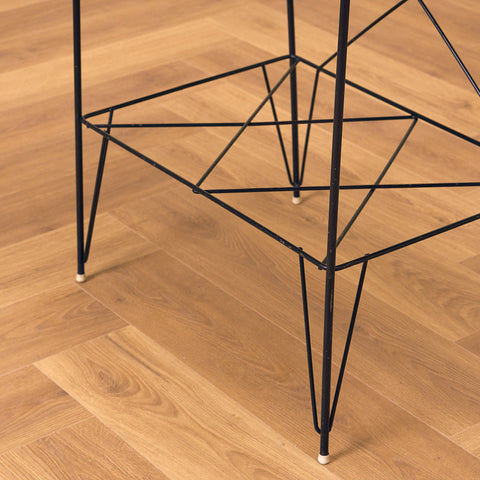 Swedish side table in teak