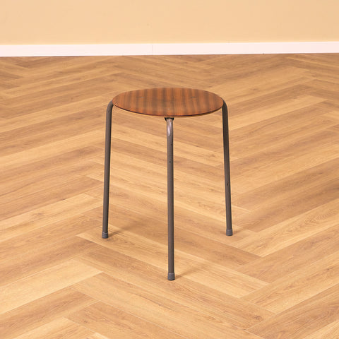 German stool in mahogany