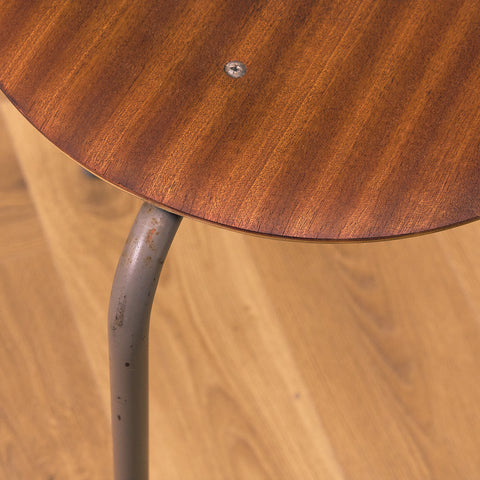 German stool in mahogany