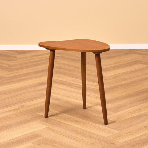 Danish side table in teak