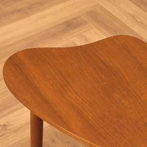 Danish side table in teak