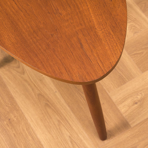 Danish side table in teak