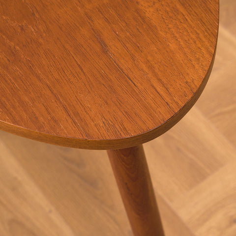 Danish side table in teak