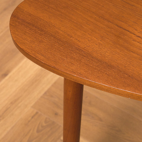 Danish side table in teak