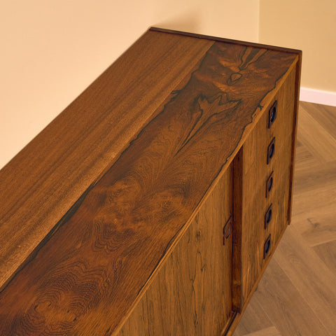 Large Danish sideboard in Santos rosewood & mahogany